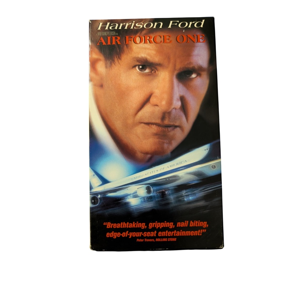 Air Force One VHS Harrison Ford Gary Oldman Action‎ Movie Columbia Nostalgia